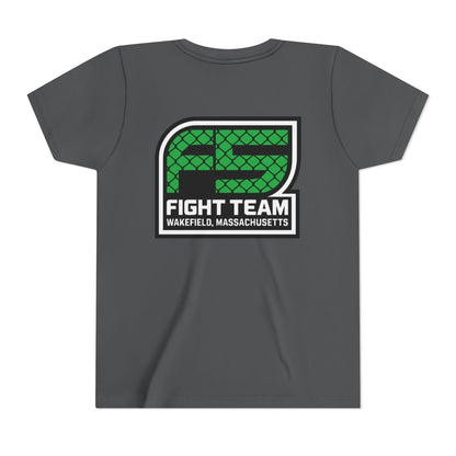 Youth Airlume Cotton Athletic  Tee - F5 - Defensive Edge Martial Arts
