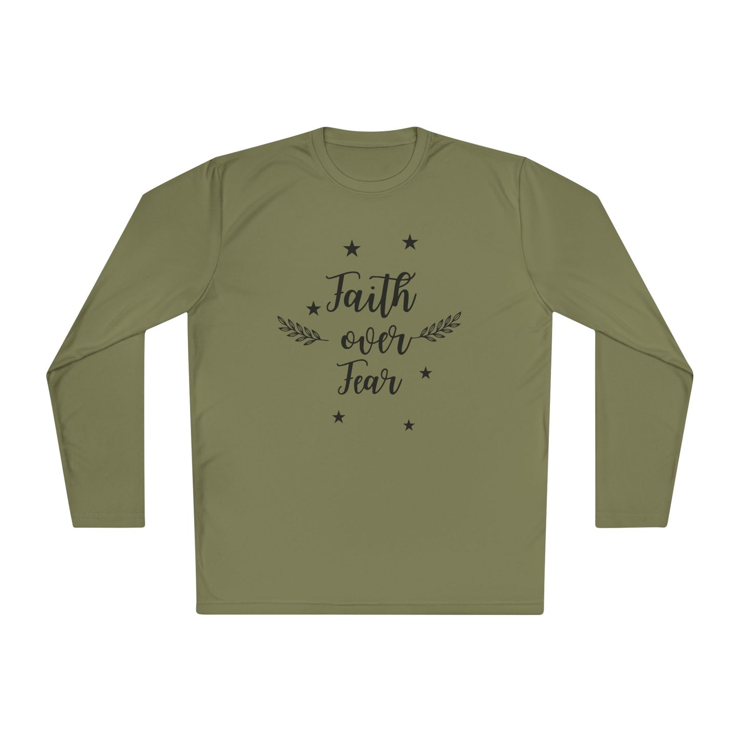 Unisex Performance Long Sleeve - Faith Over Fear-Faith N Fit