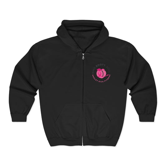 Classic Zip-Up Hoodie - ASF - Ashley Sica Fitness