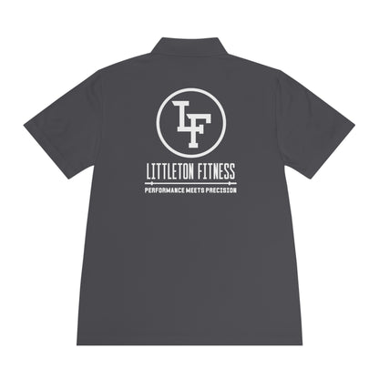 Performance Polo Shirt - Moisture Wicking - PMP - LITTLETON FITNESS
