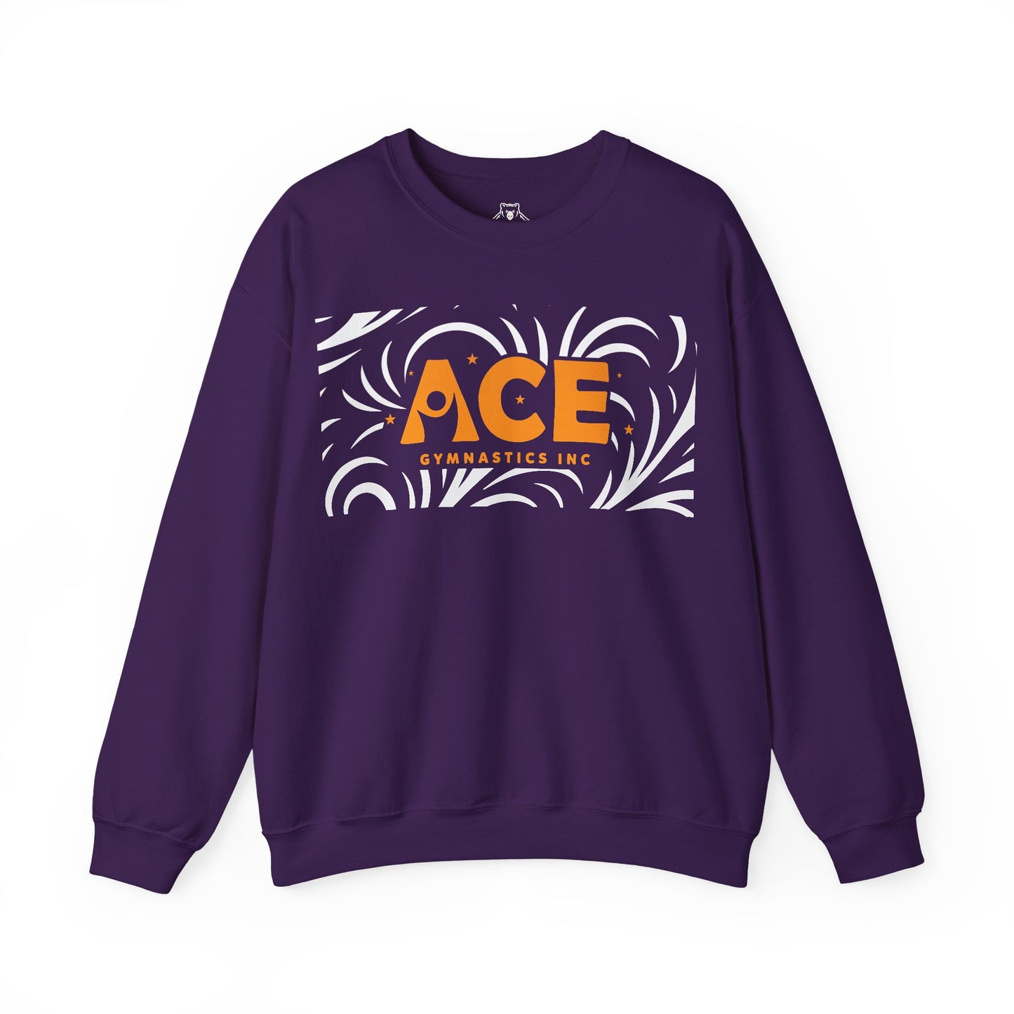 Perfect Soft Crewneck Sweatshirt - Pattern - Classic Fit - Ace Gymnastics
