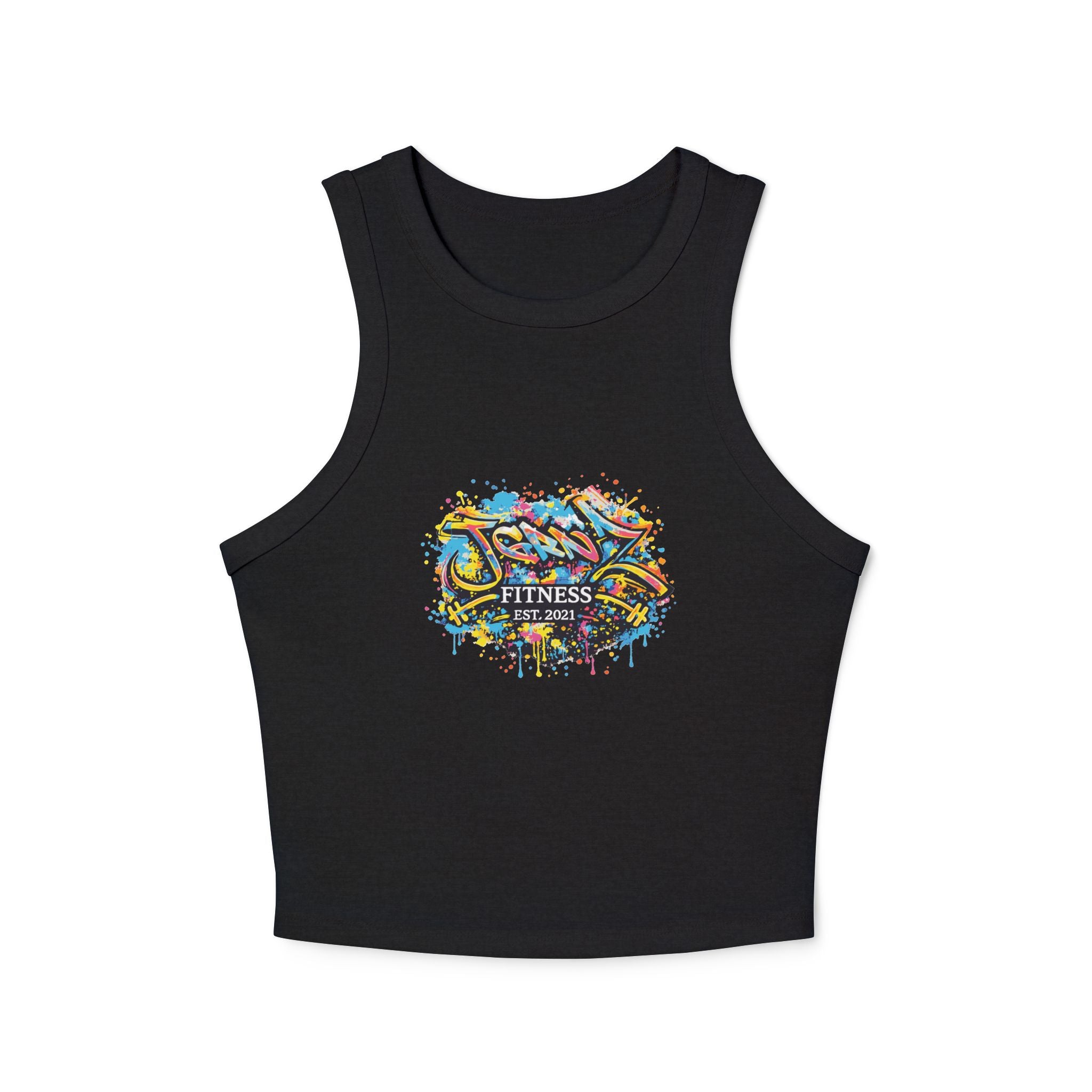 Ladies Ribbed Tank - EST 2021 - JGRNZ Fitness