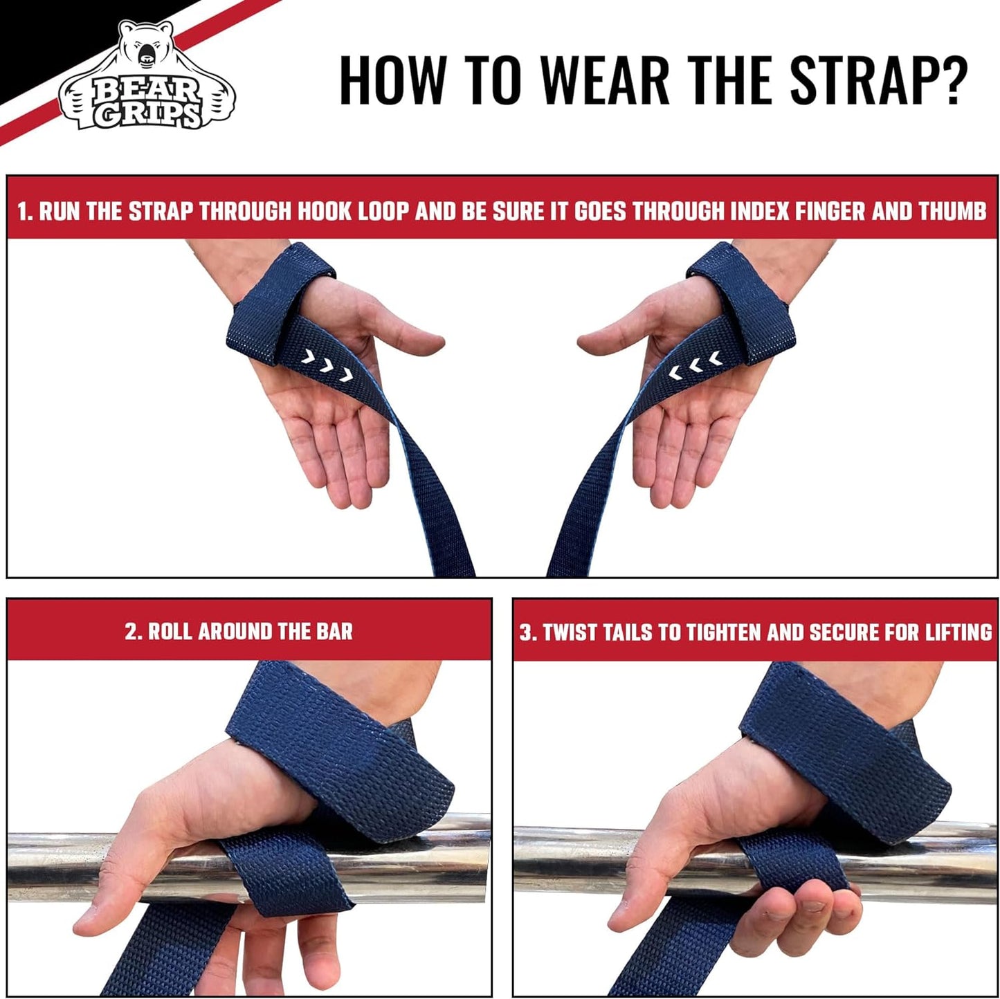 Padded Lifting Straps