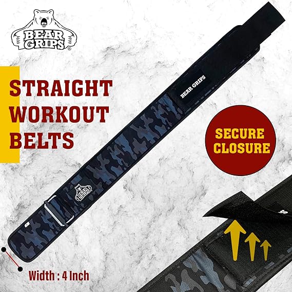 3 Layer Weight Lifting Belt - Auto Locking Gym Belt for Men and Women