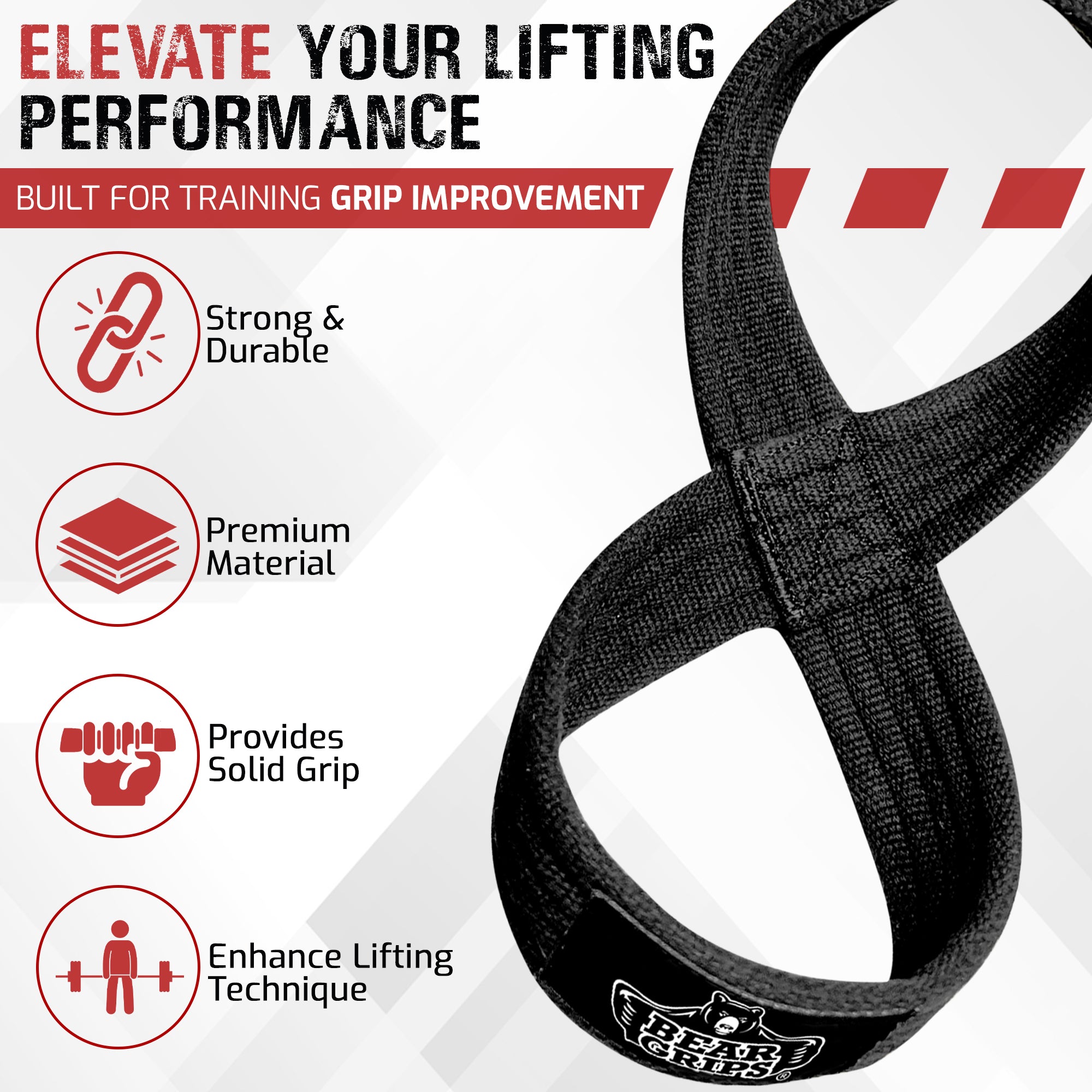 Figure 8 Lifting Straps for Weight Lifting