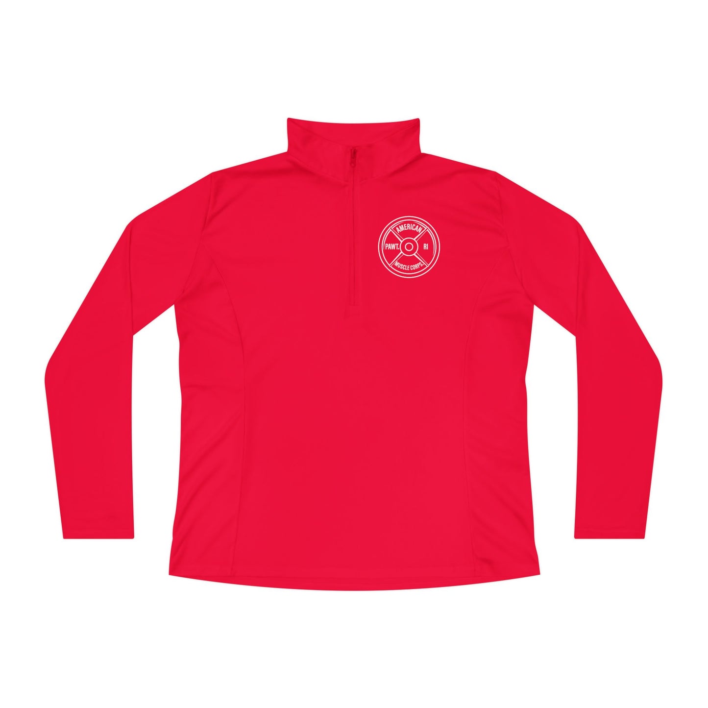 Ladies’ Quarter-Zip Pullover - American Muscle Corps