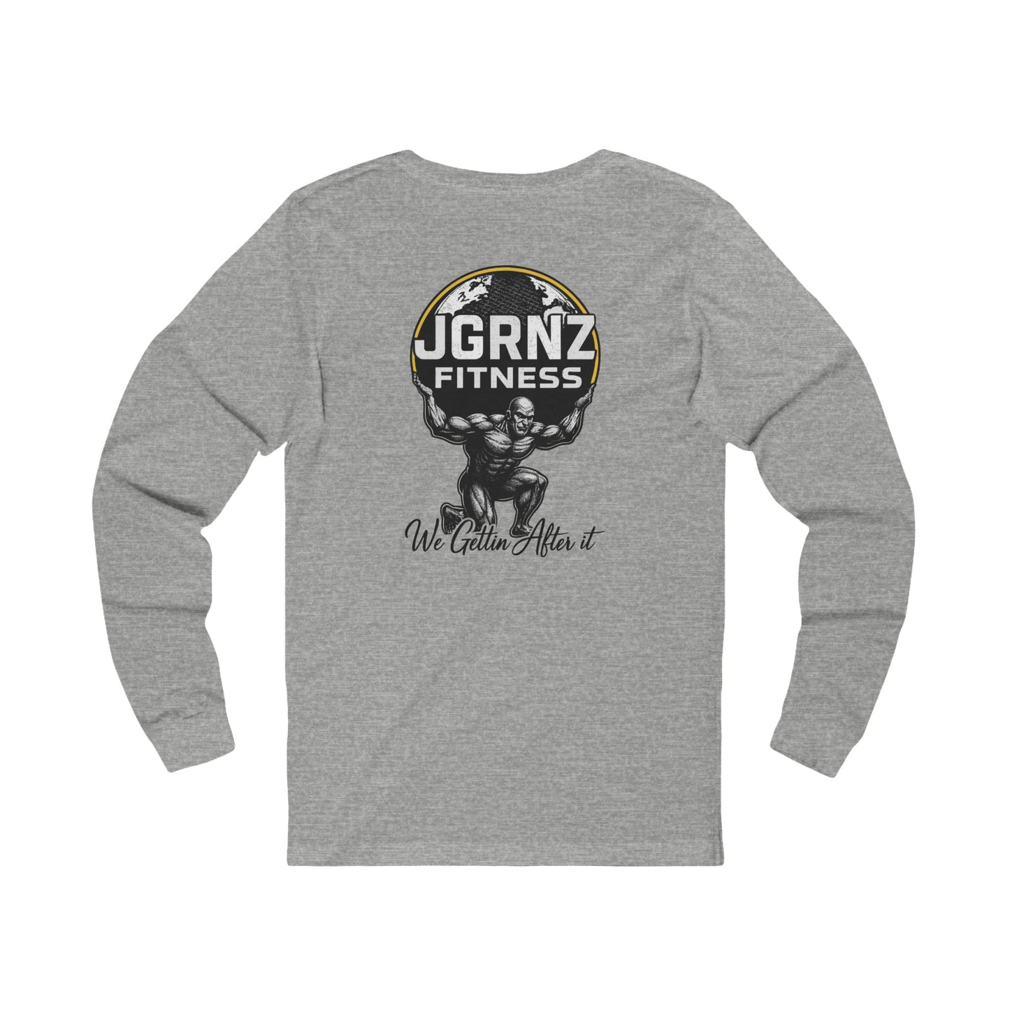 Long Sleeve Cotton Shirt - Steel Atlas - JGRNZ Fitness