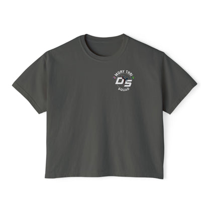 Women’s Oversized Boxy Tee - DS Muay Thai Squad