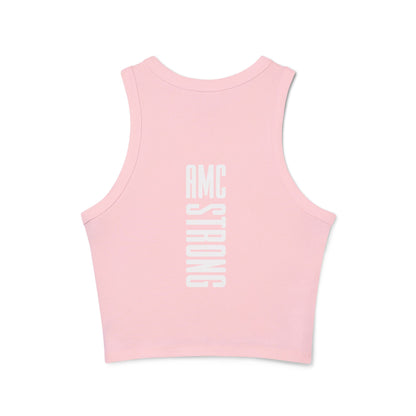 Ladies Ribbed Tank -  AMC Strong - American Muscle Corps