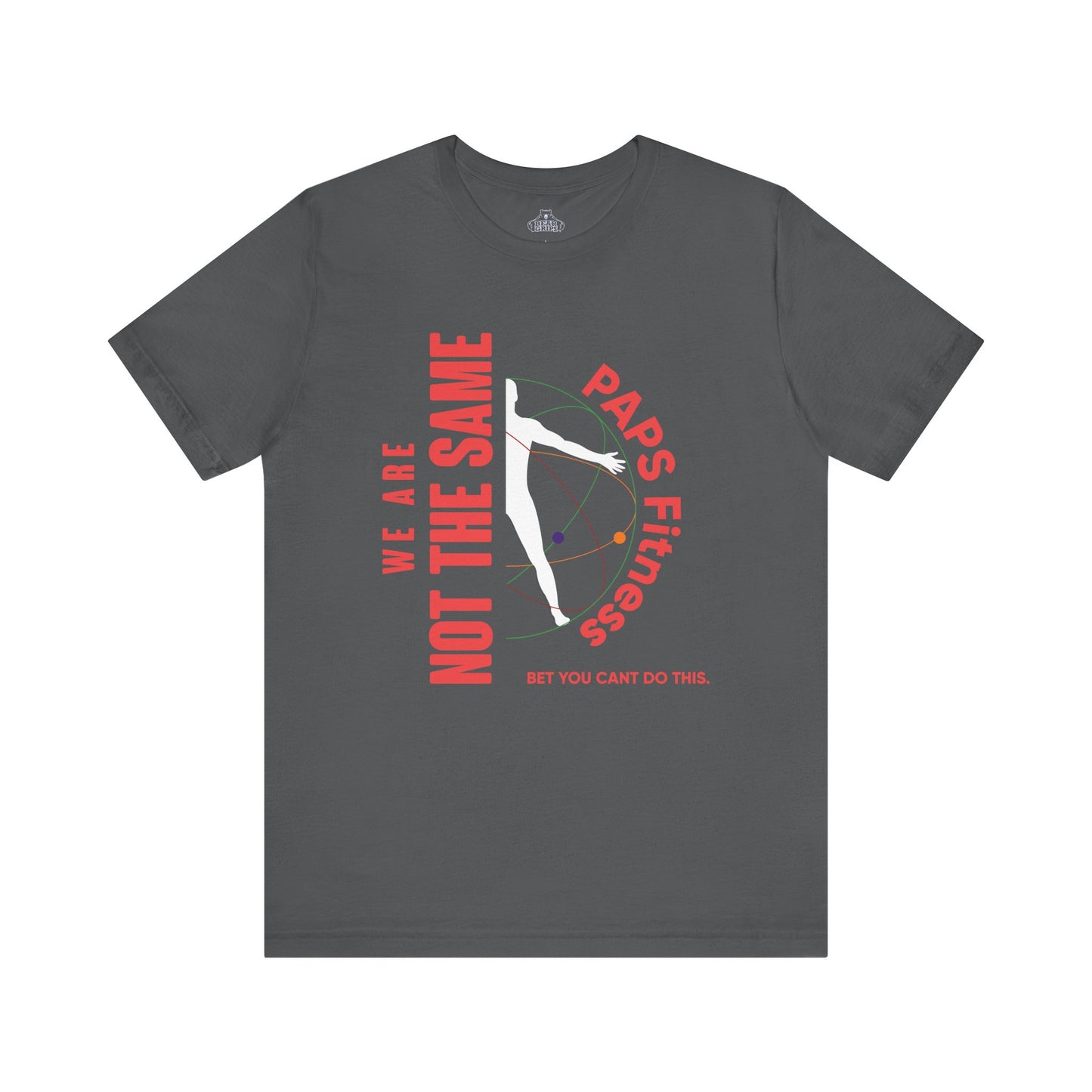 Airlume Cotton Athletic Tee - We Are Not The Same -  PAPS FITNESS