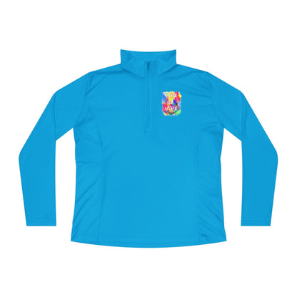Ladies’ Quarter-Zip Pullover - Viva - Level Up Fitness