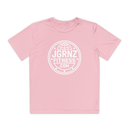Youth Moisture-Wicking Performance Tee - Plate - JGRNZ FITNESS