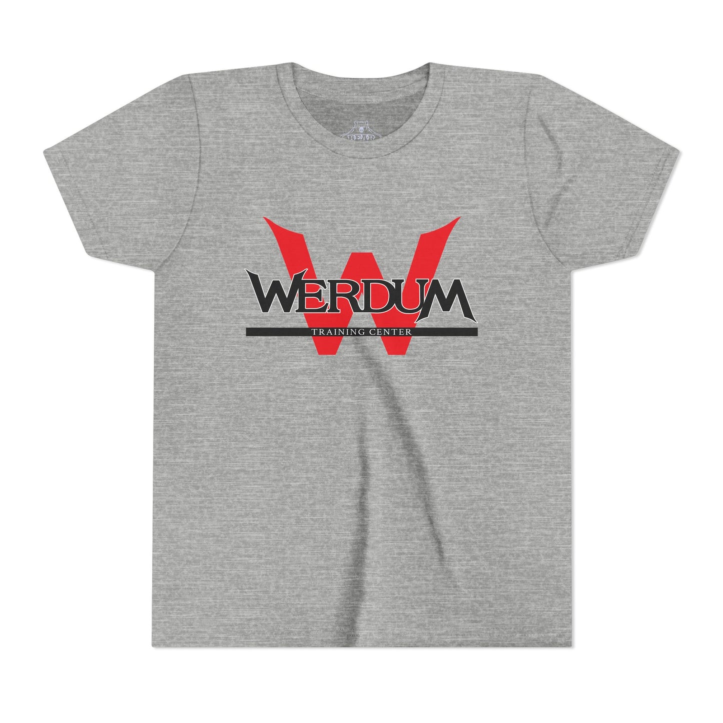 Youth Airlume Cotton Athletic  Tee - Werdum Training Center - Nantucket