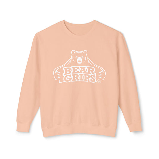 Comfort Colors - Unisex Lightweight Crewneck Sweatshirt - Bear Grips