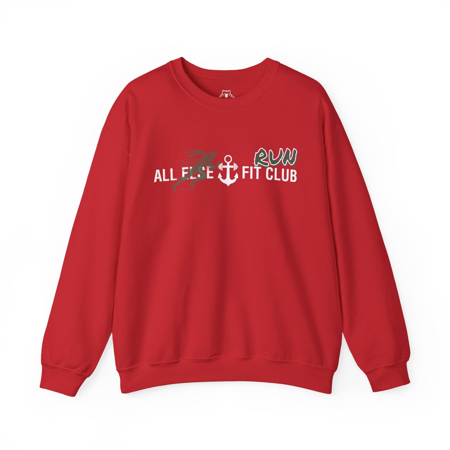 Perfect Soft Crewneck Sweatshirt - AEFC : Run Club -All Else Fit Club