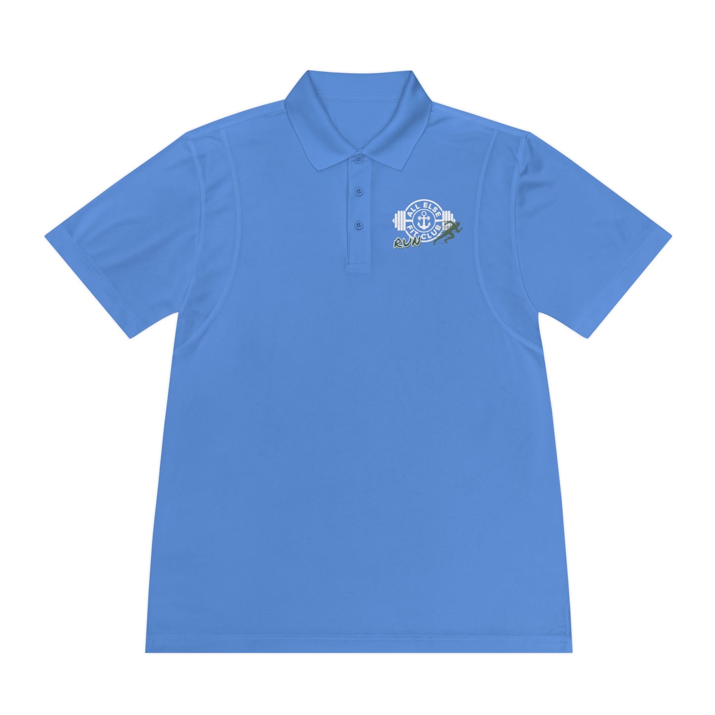 Performance Polo Shirt - Moisture Wicking - AEFC : Run Club -All Else Fit Club