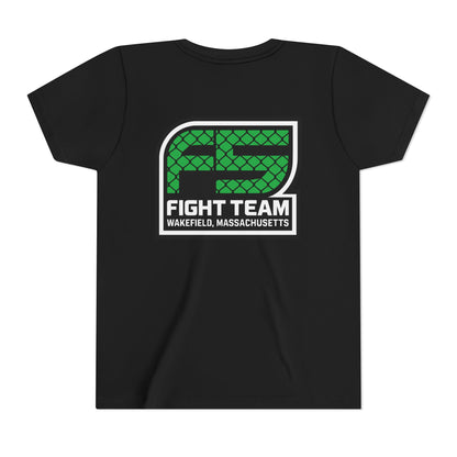 Youth Airlume Cotton Athletic  Tee - F5 - Defensive Edge Martial Arts