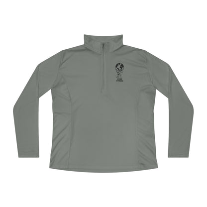 Ladies’ Quarter-Zip Pullover - FB - JGRNZ Fitness
