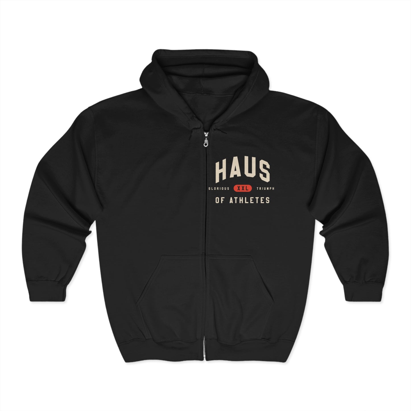 Classic Zip-Up Hoodie - Haus of Athletes