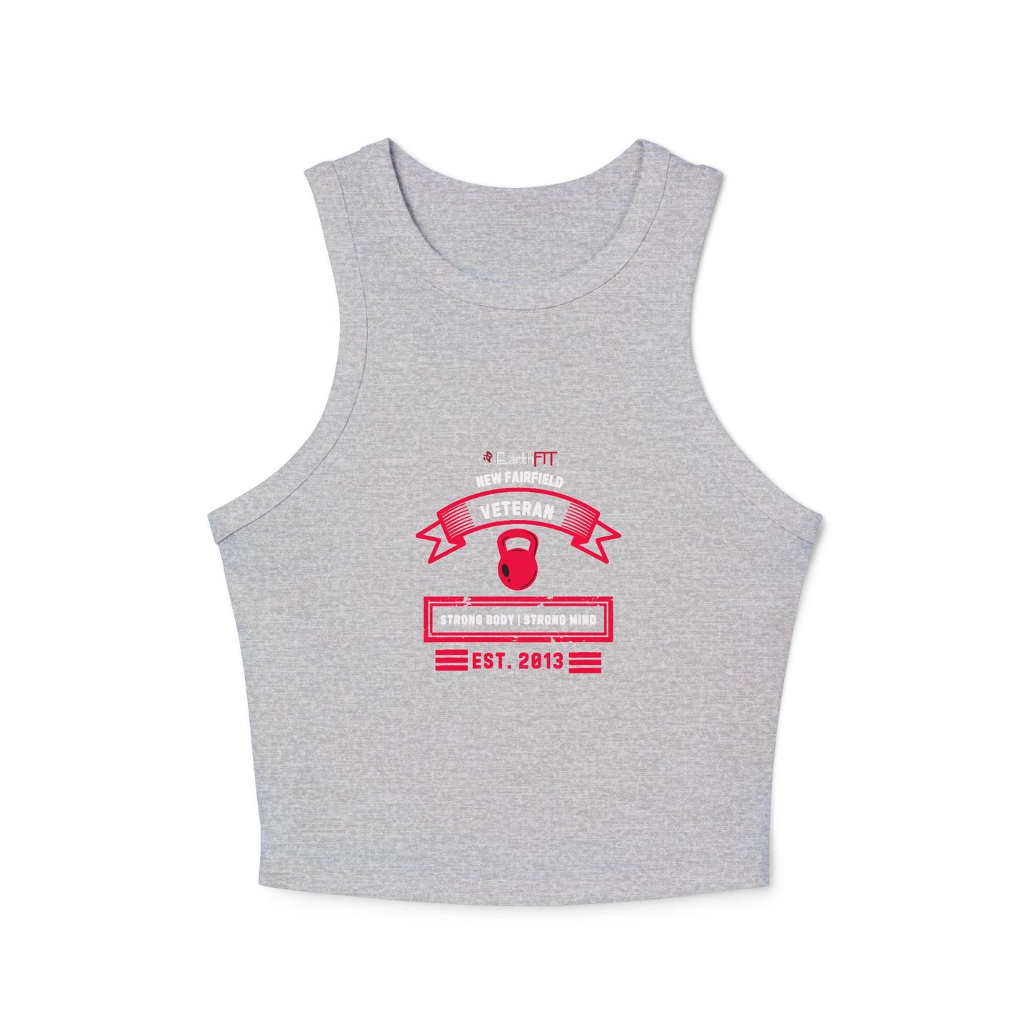 Ladies Ribbed Tank - EF - Earthfit