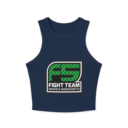 Ladies Ribbed Tank - F5 - Template