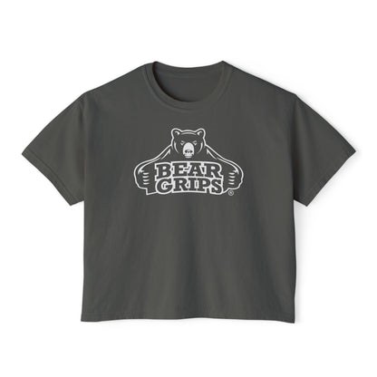 Women’s Crop Oversized Boxy Tee - Sample - Bear Grips