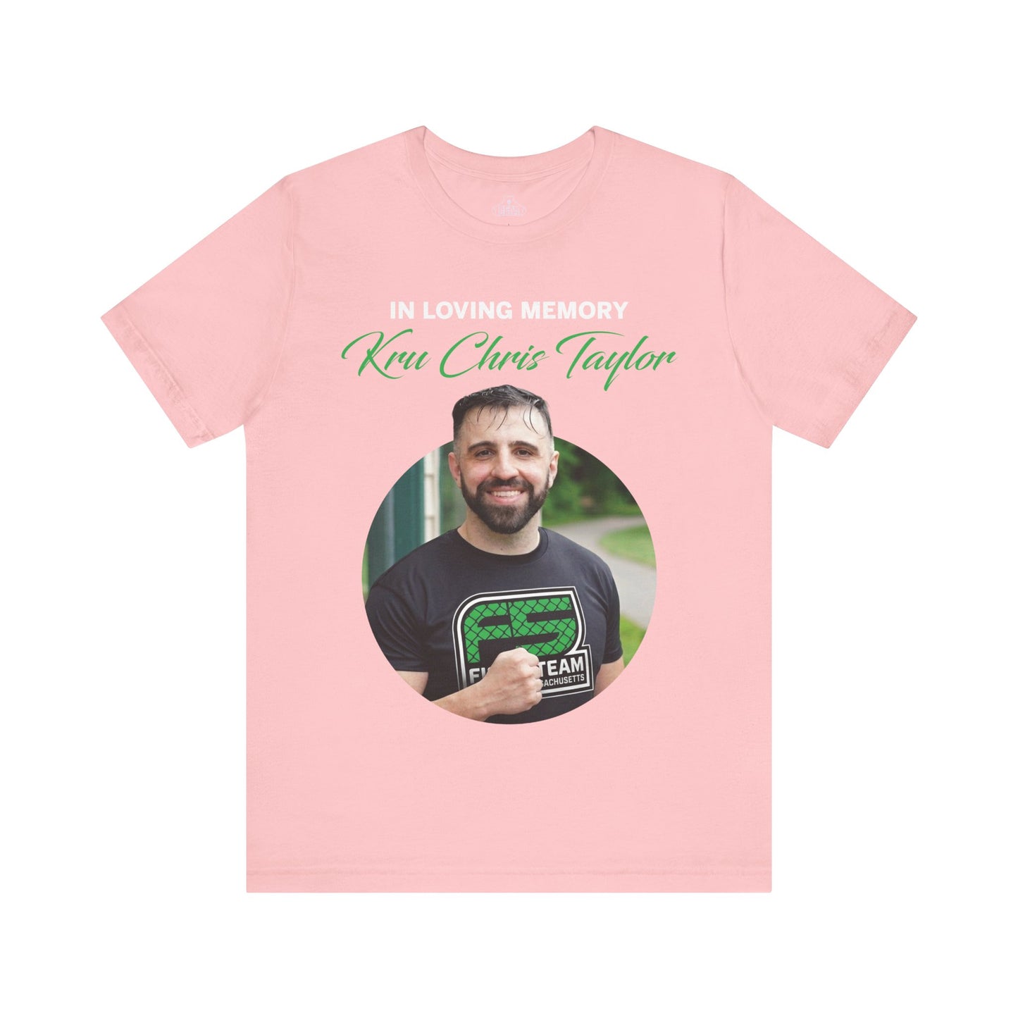 Kru Chris Taylor Tribute - Airlume Cotton Athletic Tee - Defensive Edge Martial Arts