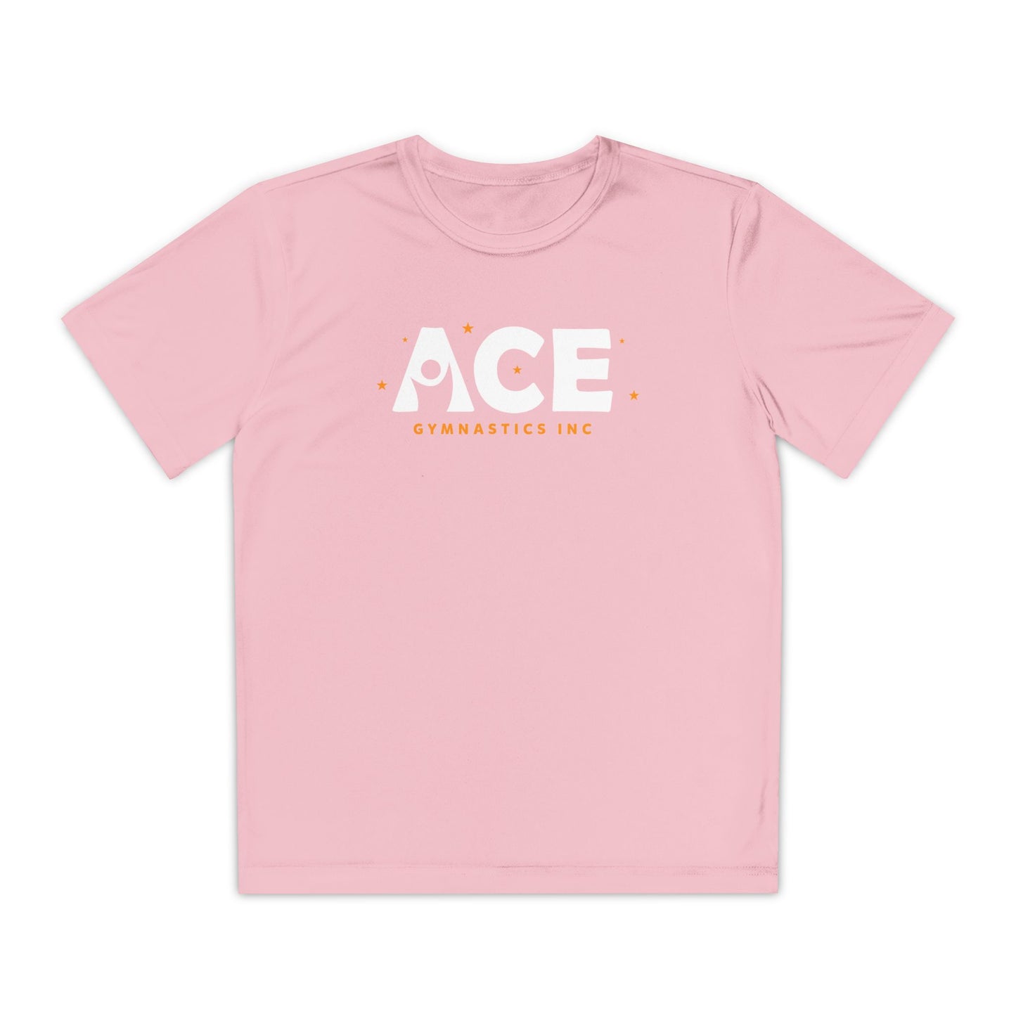 Youth Moisture-Wicking Performance Tee - Ace Gymnastics