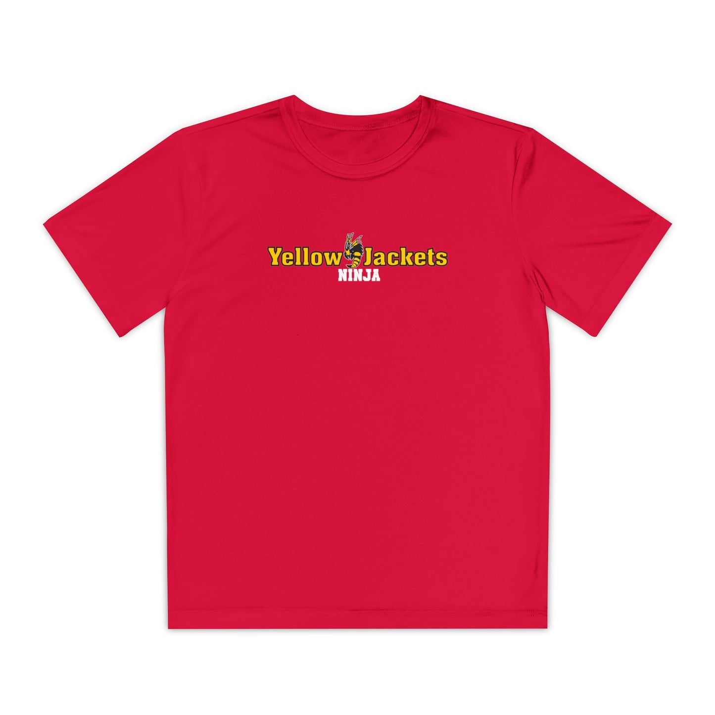 Youth Moisture-Wicking Performance Tee -Yellow Jackets Ninja