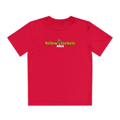 Youth Moisture-Wicking Performance Tee -Yellow Jackets Ninja