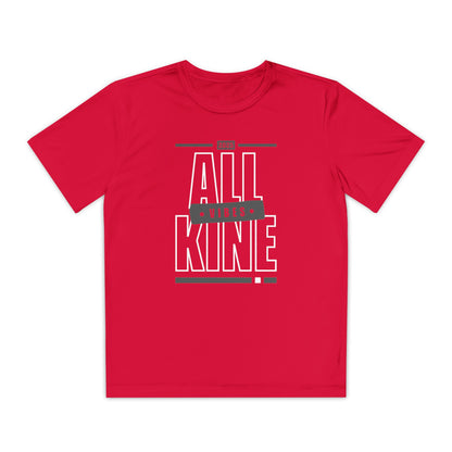 Youth Moisture-Wicking Performance Tee - Vibes - All Kine