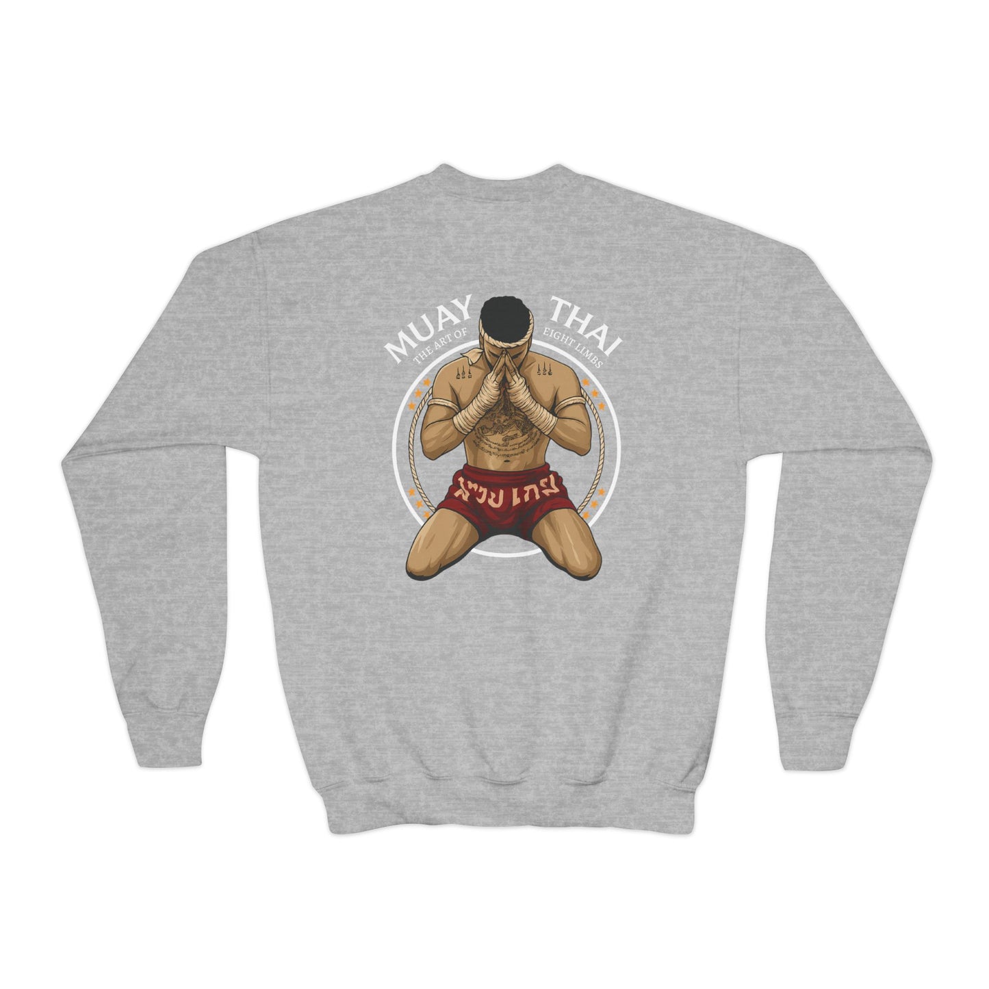 Youth Perfect Soft Crewneck Sweatshirt - 8 limbs - DS Muay Thai Squad