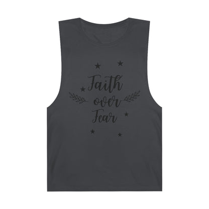 Cut-Off Tank - Faith Over Fear-Faith N Fit