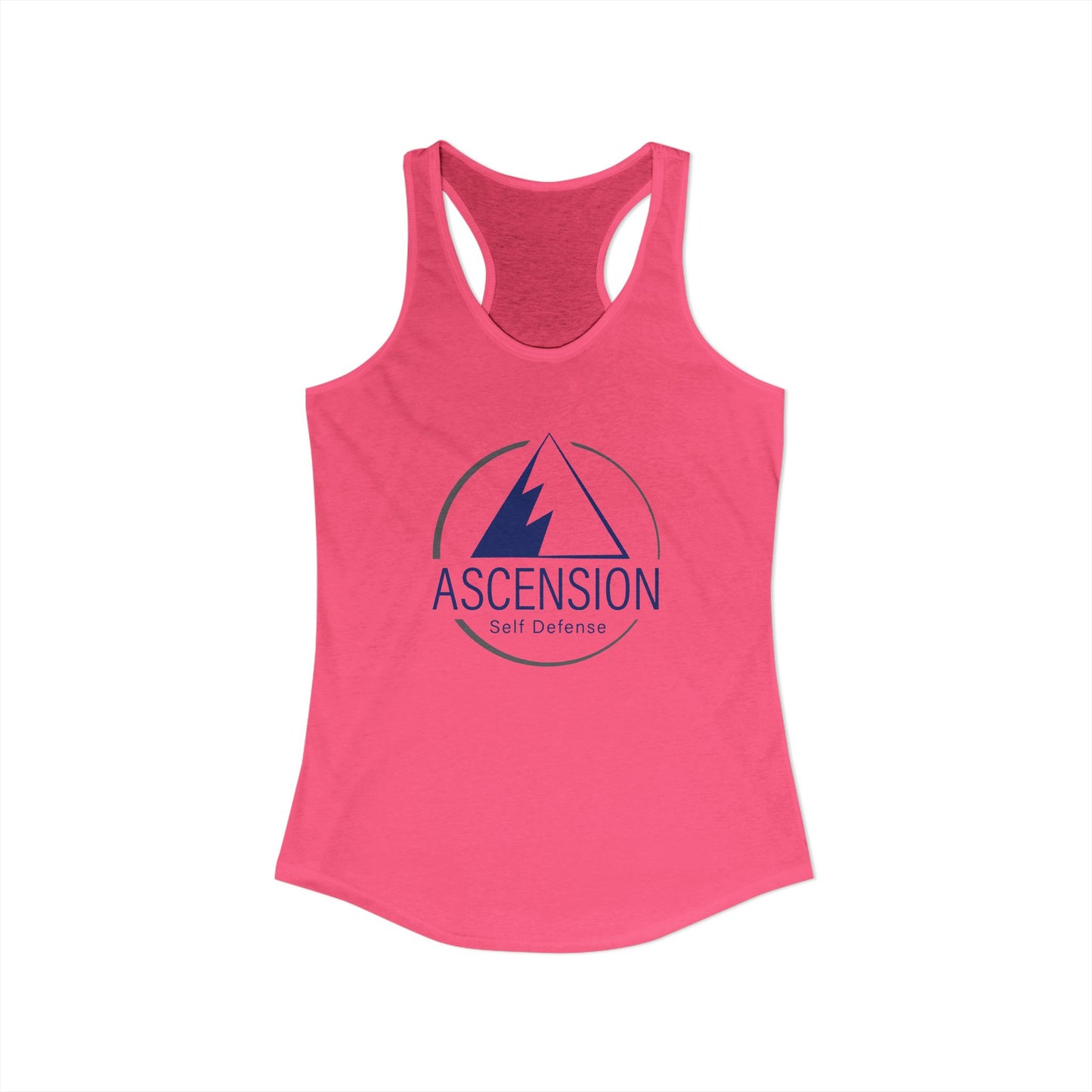 Ladies Racerback Tank - ASCENSION SELF DEFENSE - Defensive Edge Martial Arts