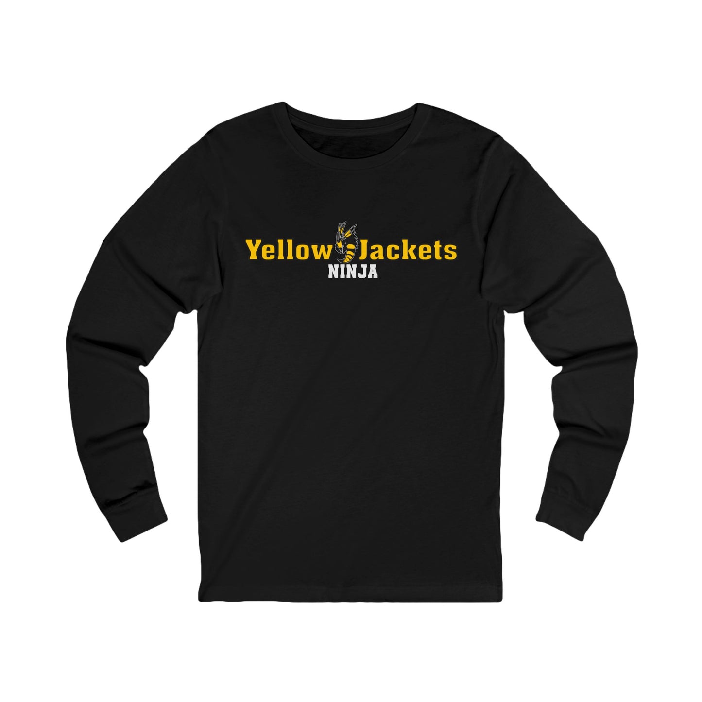 Long Sleeve Cotton Shirt - Yellow Jackets Ninja