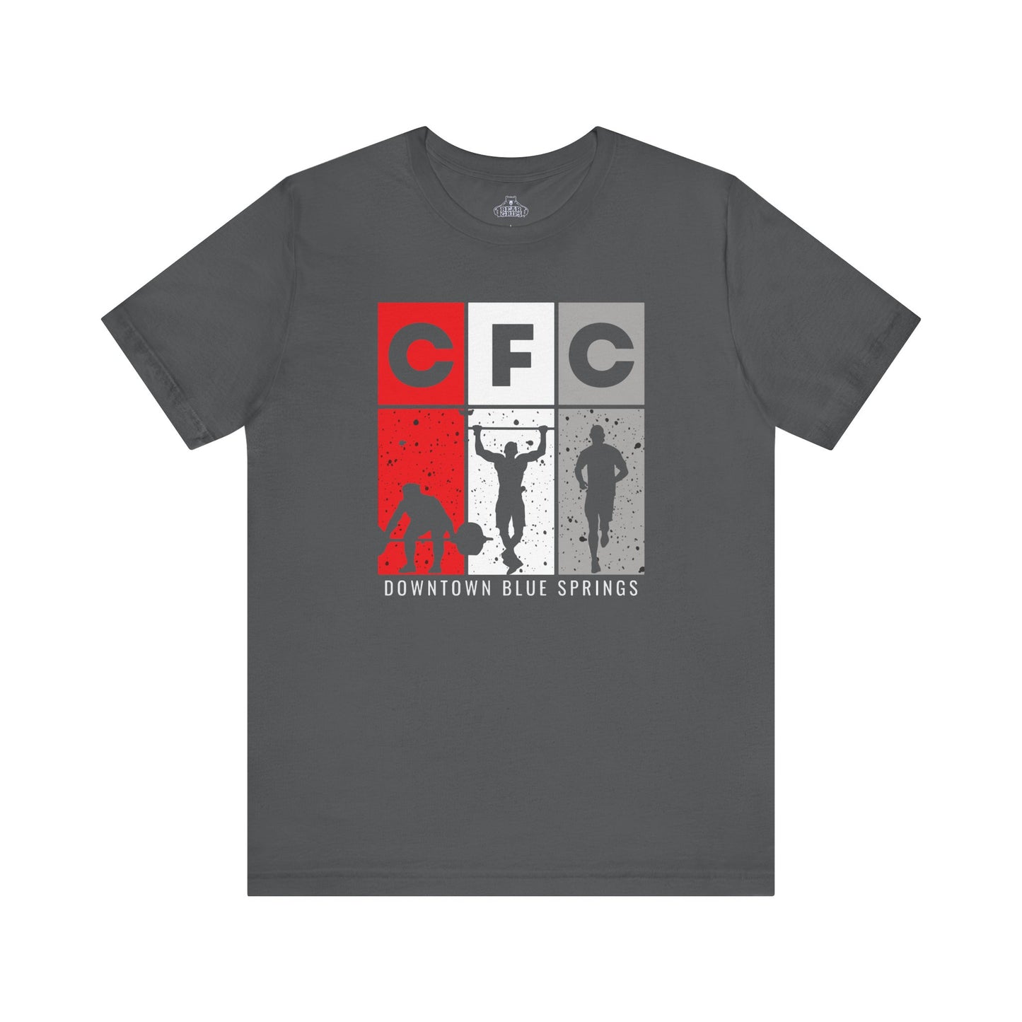 Men's Airlume Cotton Athletic Tee - CF Cerberus