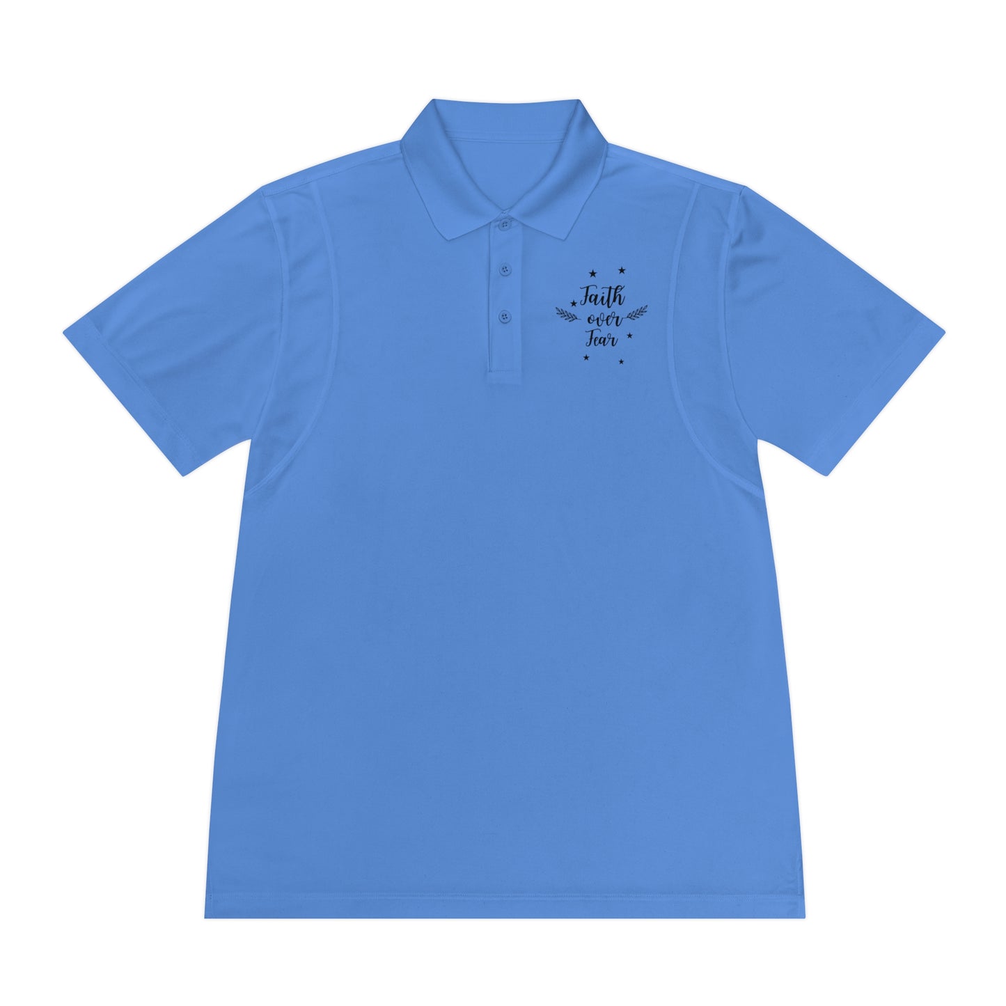 Performance Polo Shirt - Faith Over Fear-Faith N Fit