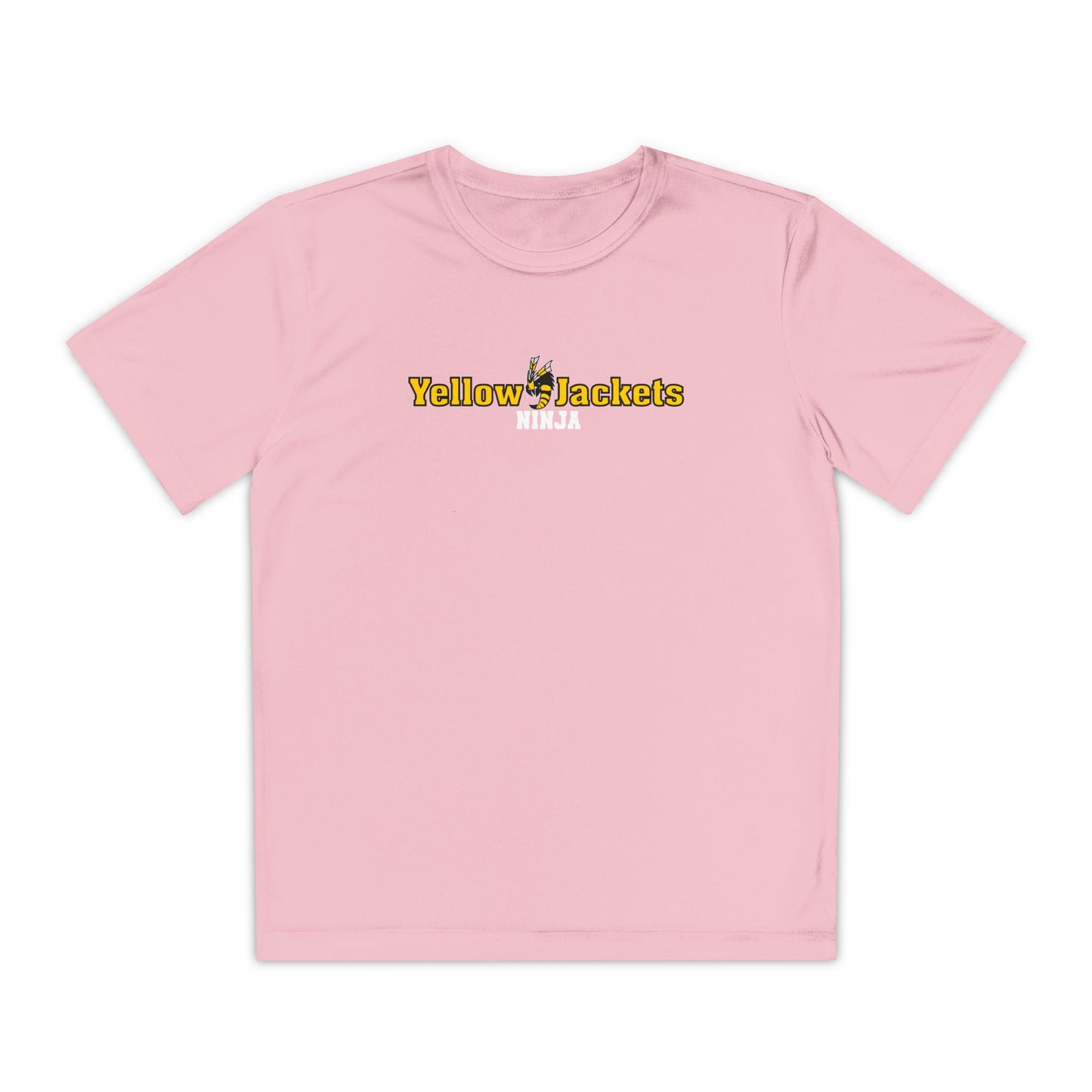 Youth Moisture-Wicking Performance Tee -Yellow Jackets Ninja