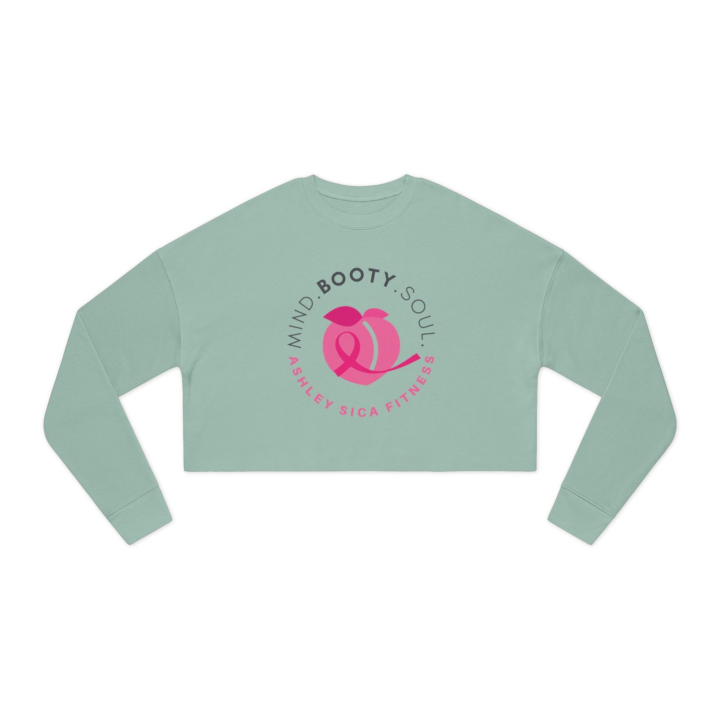 Women’s 52/48 Cropped Sweatshirt - ASF - Ashley Sica Fitness