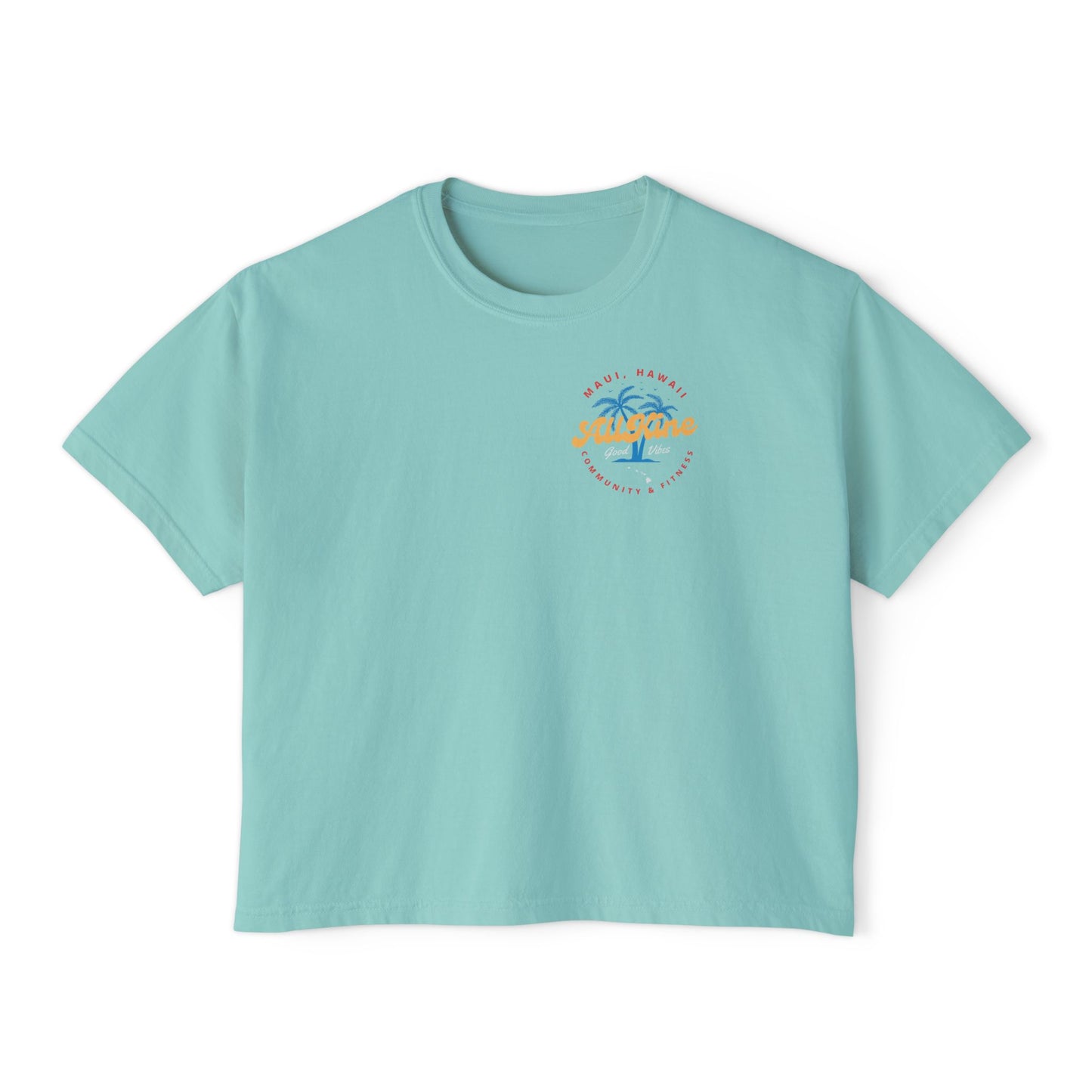 Women’s Oversized Boxy Tee - Paradise - All Kine
