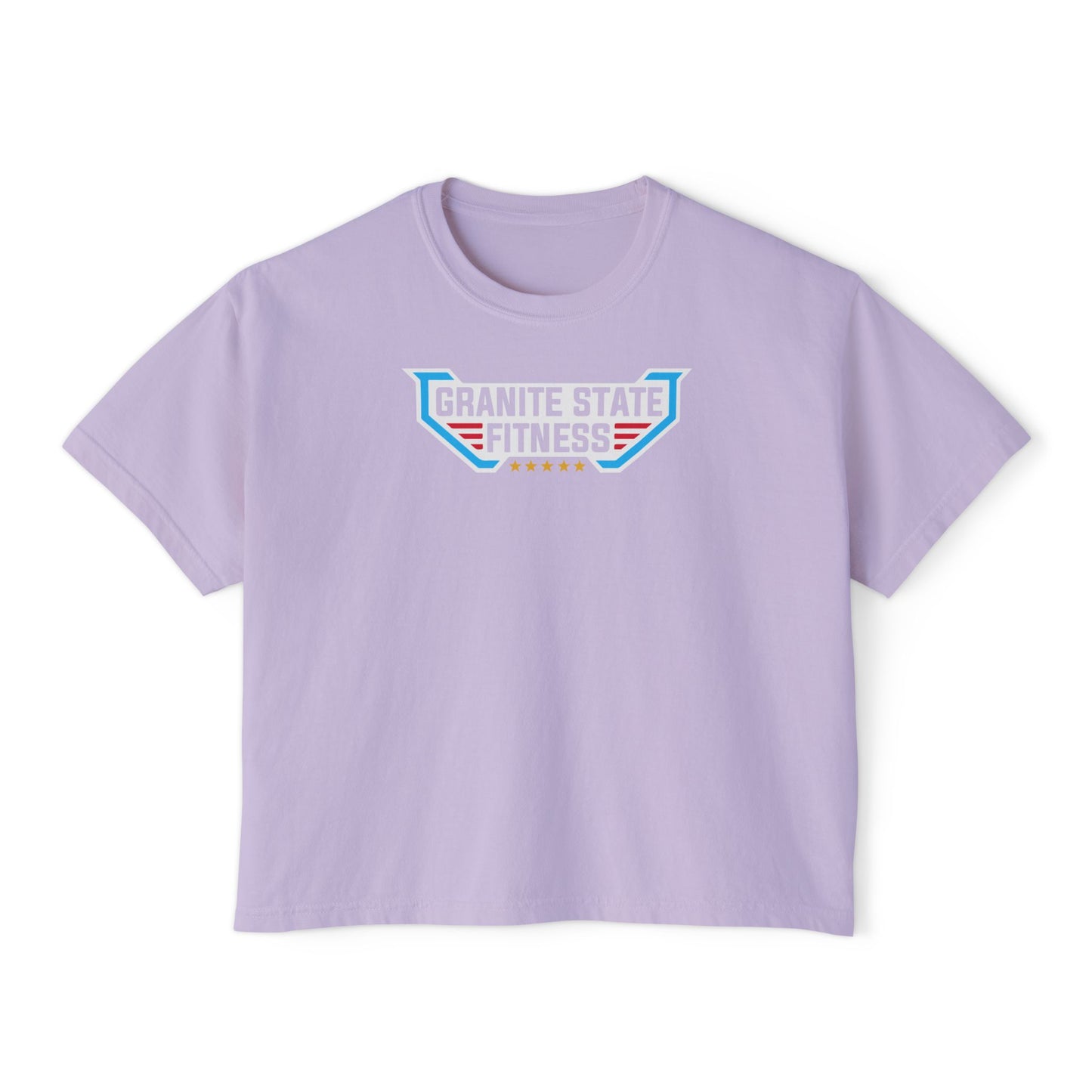 Women’s Oversized Boxy Tee -  Granite State Fitness