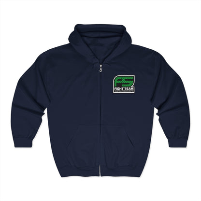 Classic Zip-Up Hoodie - F5 - Template