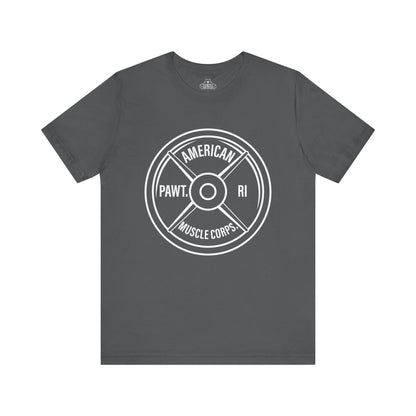 Airlume Cotton Athletic Tee - AMC Strong - American Muscle Corps