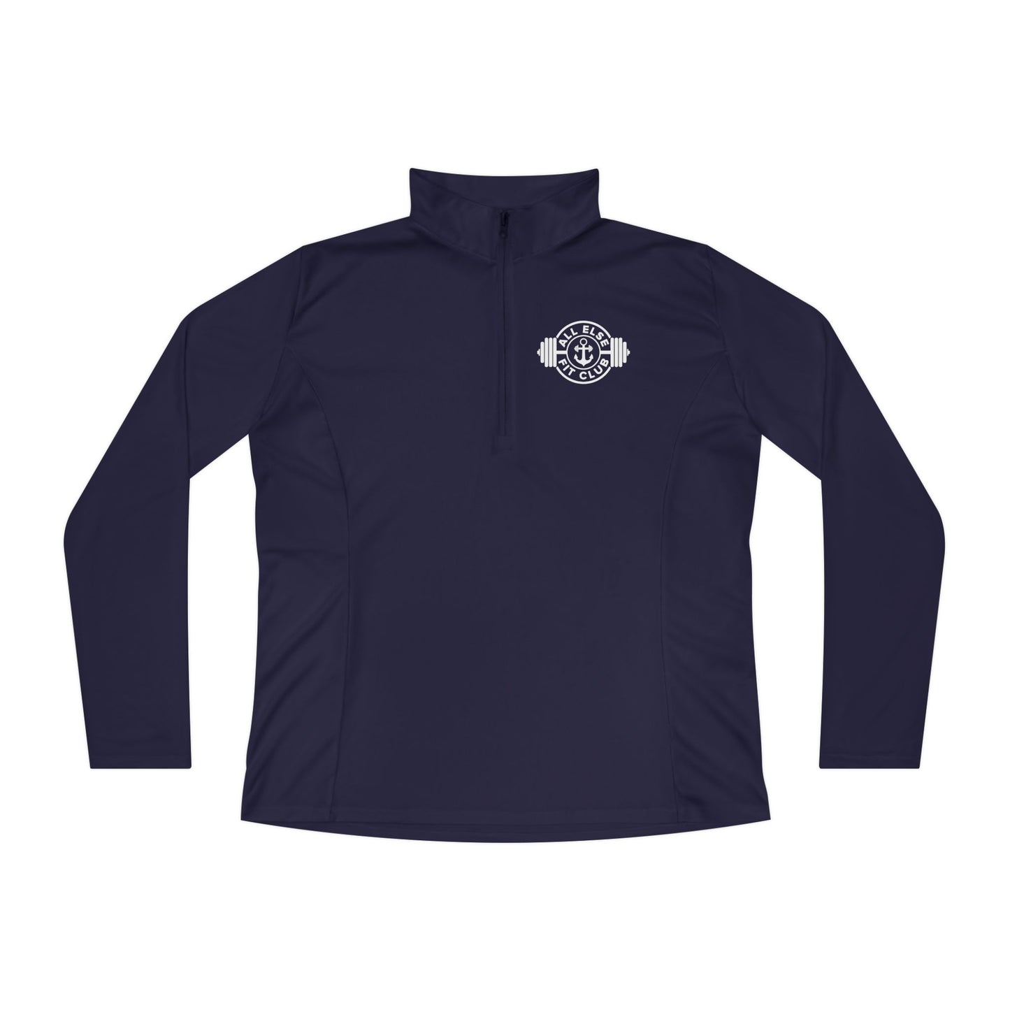 Ladies’ Quarter-Zip Pullover - Trainer - All Else Fit Club