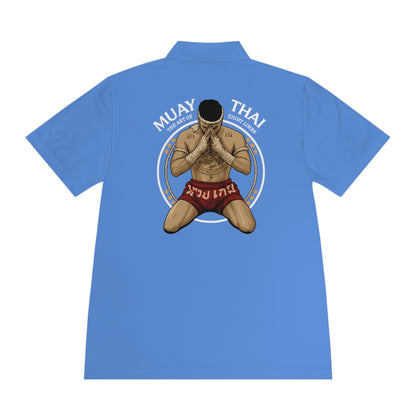 Performance Polo Shirt - Moisture Wicking - 8 limbs - DS Muay Thai Squad