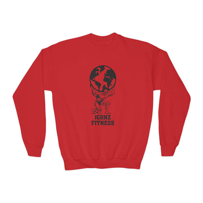 Youth Perfect Soft Crewneck Sweatshirt - FB - JGRNZ Fitness