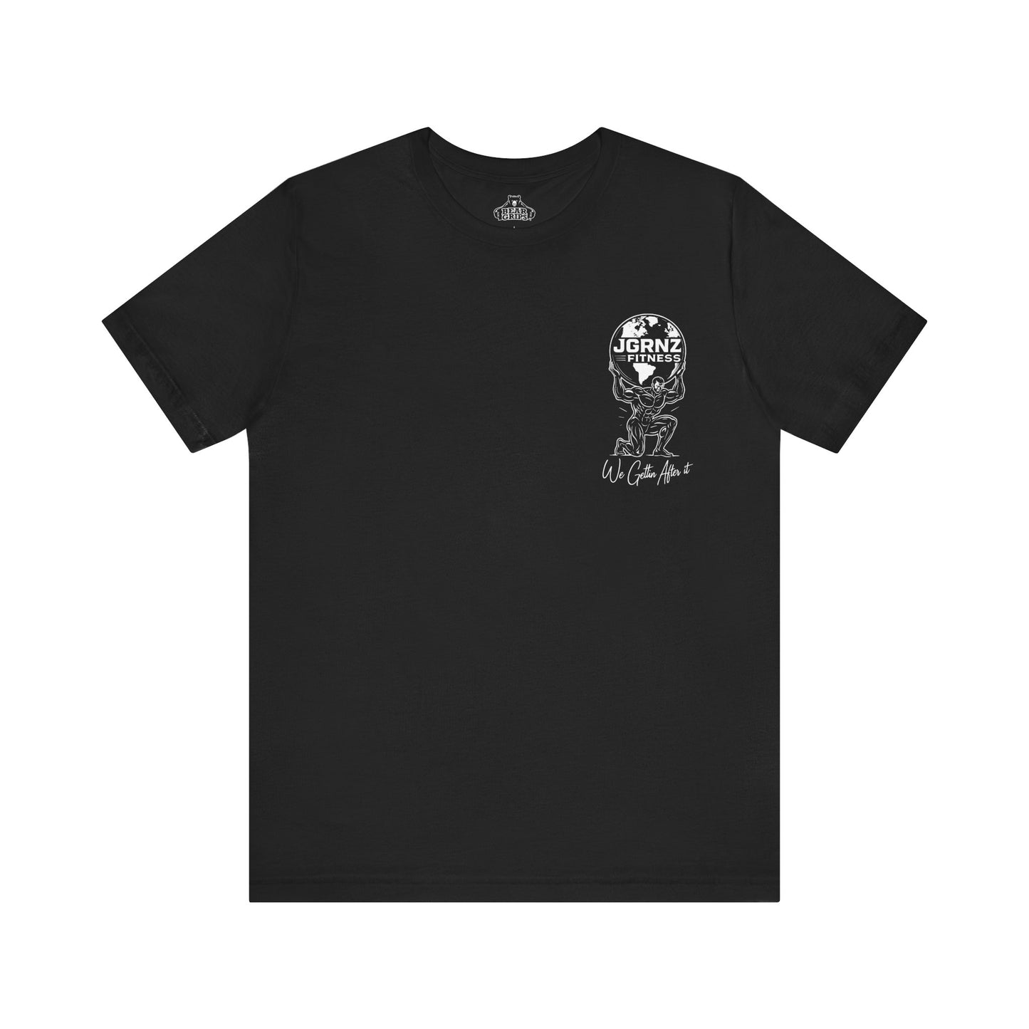 Airlume Cotton Athletic Tee - FB -  JGRNZ FITNESS