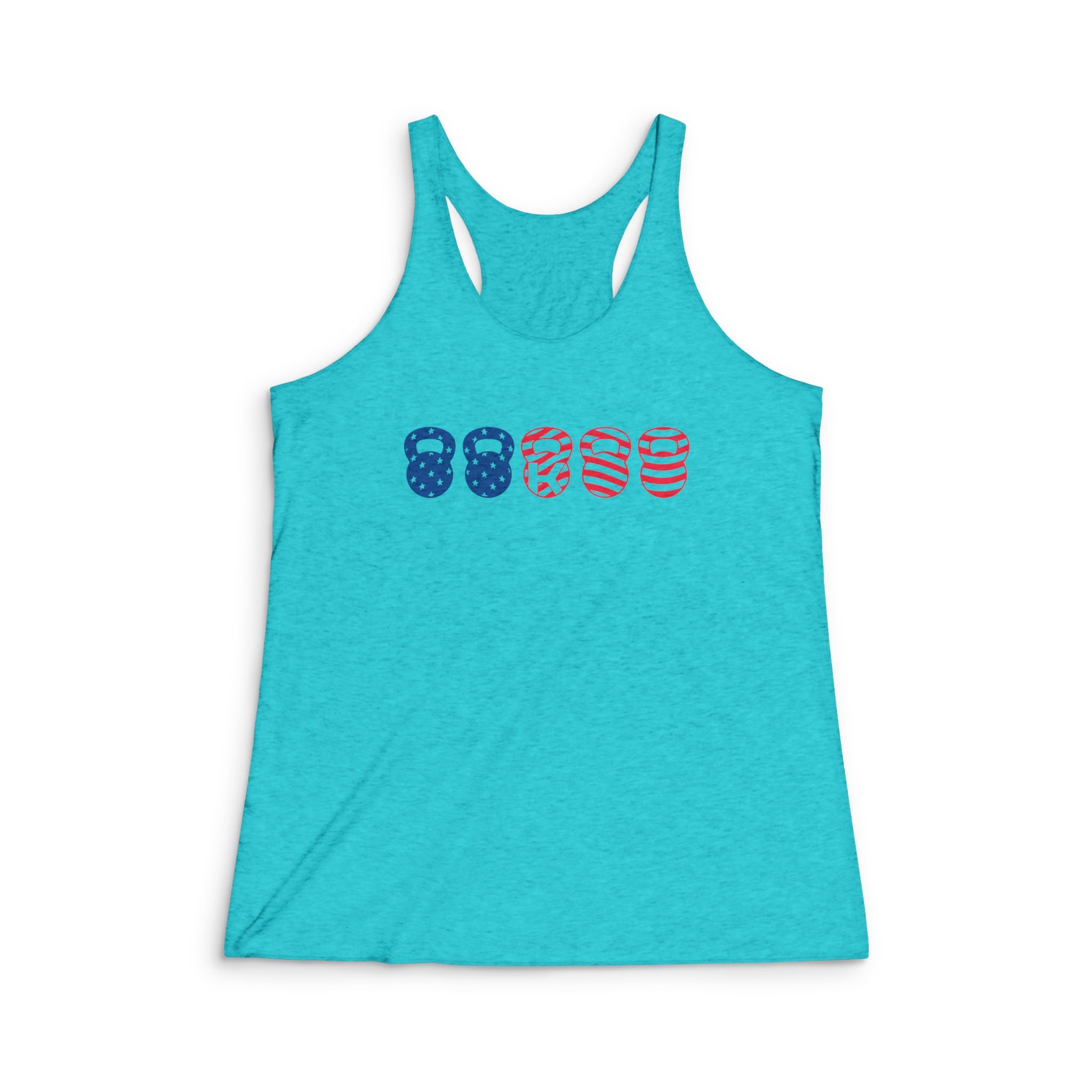 Next Level – Women’s 50/25/25 Triblend Racerback Tank - American- K Fit Body
