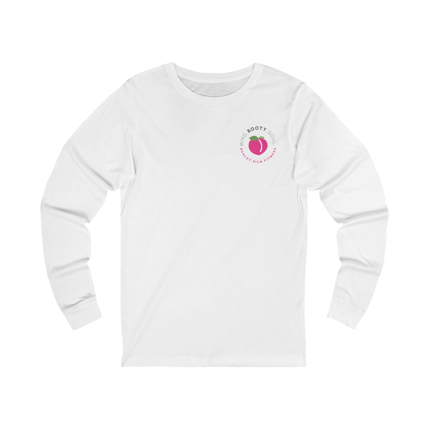 Long Sleeve Cotton Shirt - MBS  - Ashley Sica Fitness