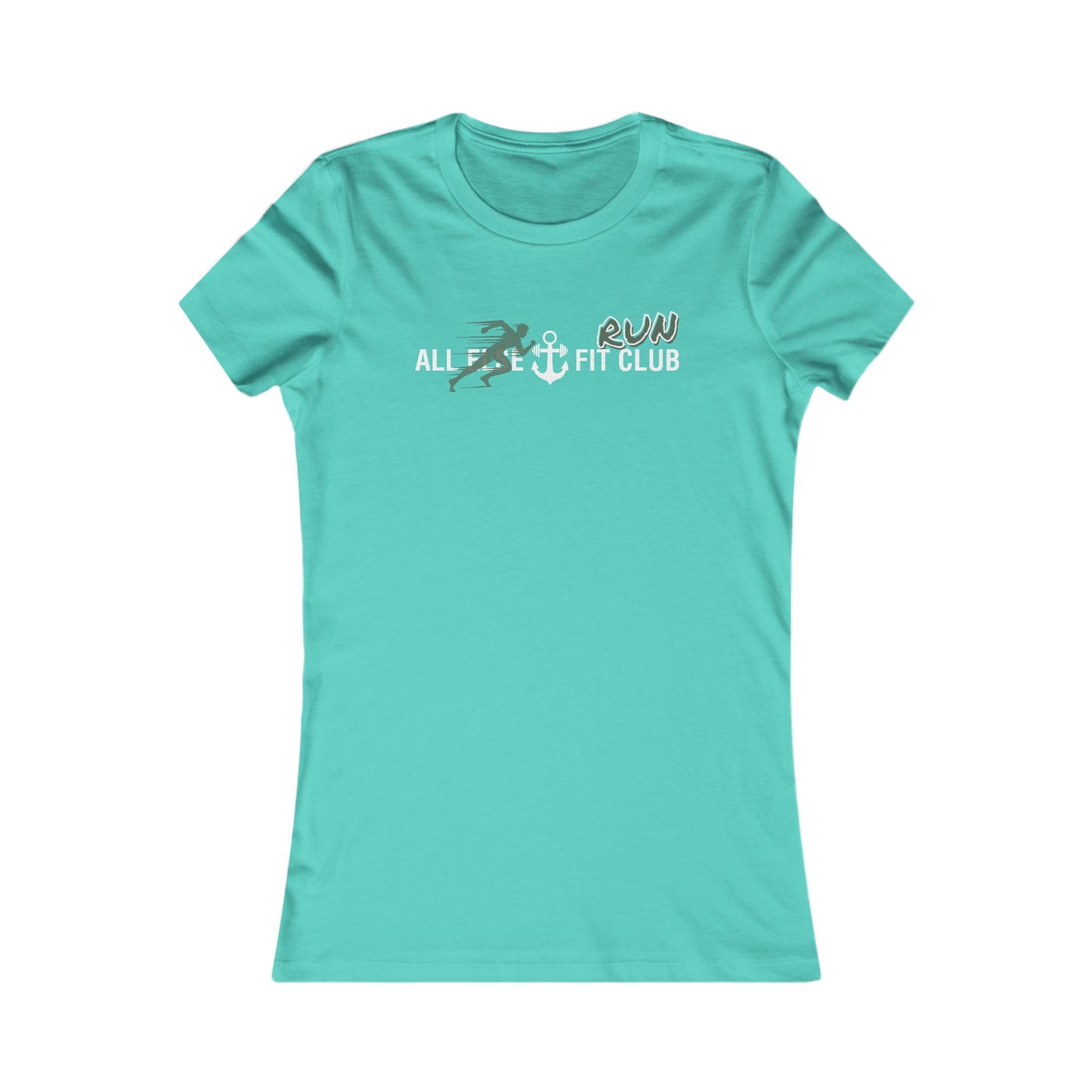 Ladies Tee - AEFC : Run Club -All Else Fit Club